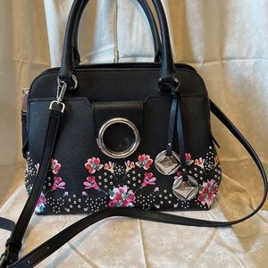 Black Calvin Klein handbag.